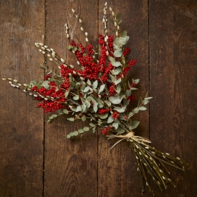 Christmas flowers in Clapham, SW4, Sw12, Balham and London by Clapham Flowers