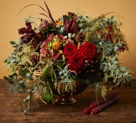 Christmas flowers in Clapham, SW4, Sw12, Balham and London by Clapham Flowers